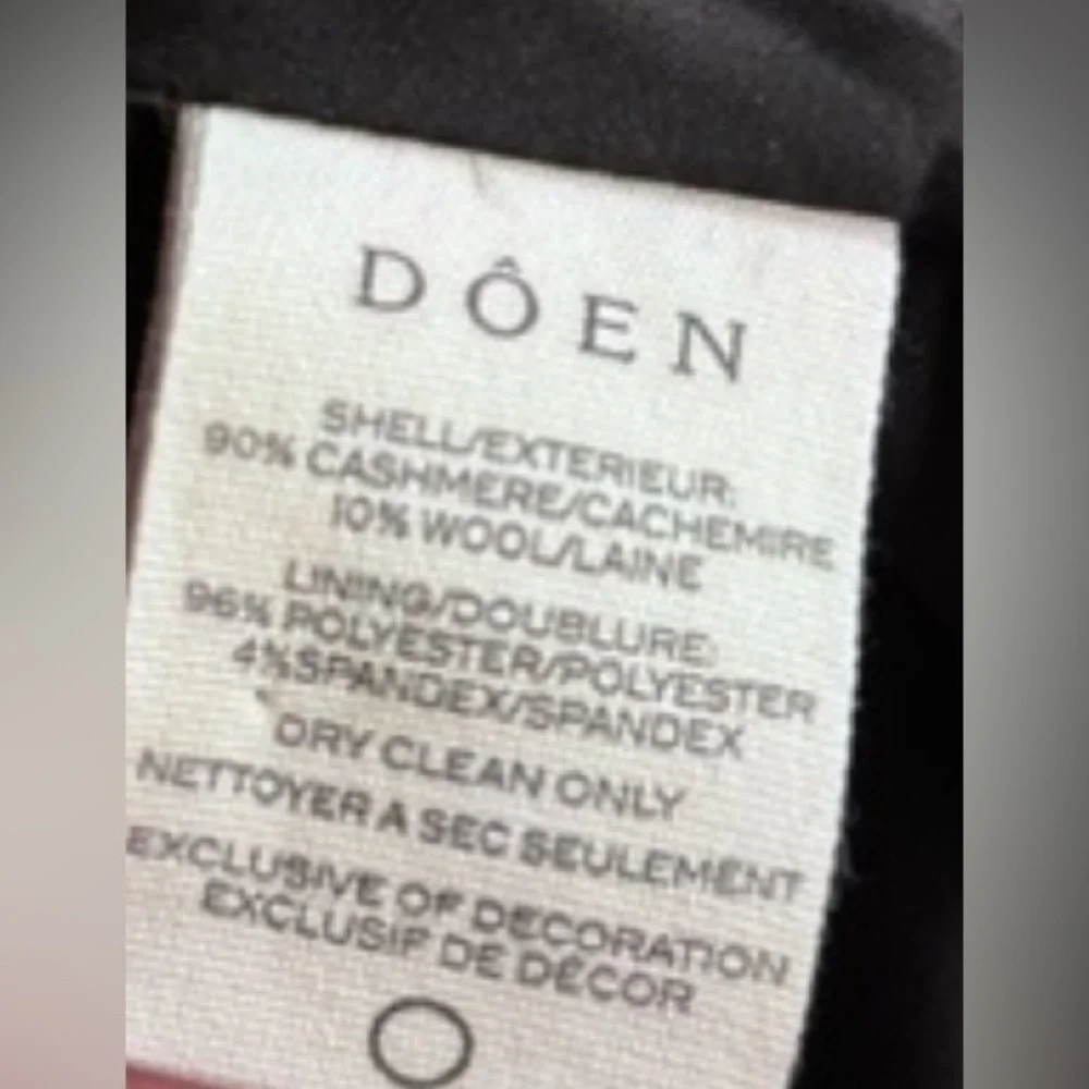 DÔEN Heirloom Annemarie Cashmere Blend Coat NWT - Picture 12 of 12